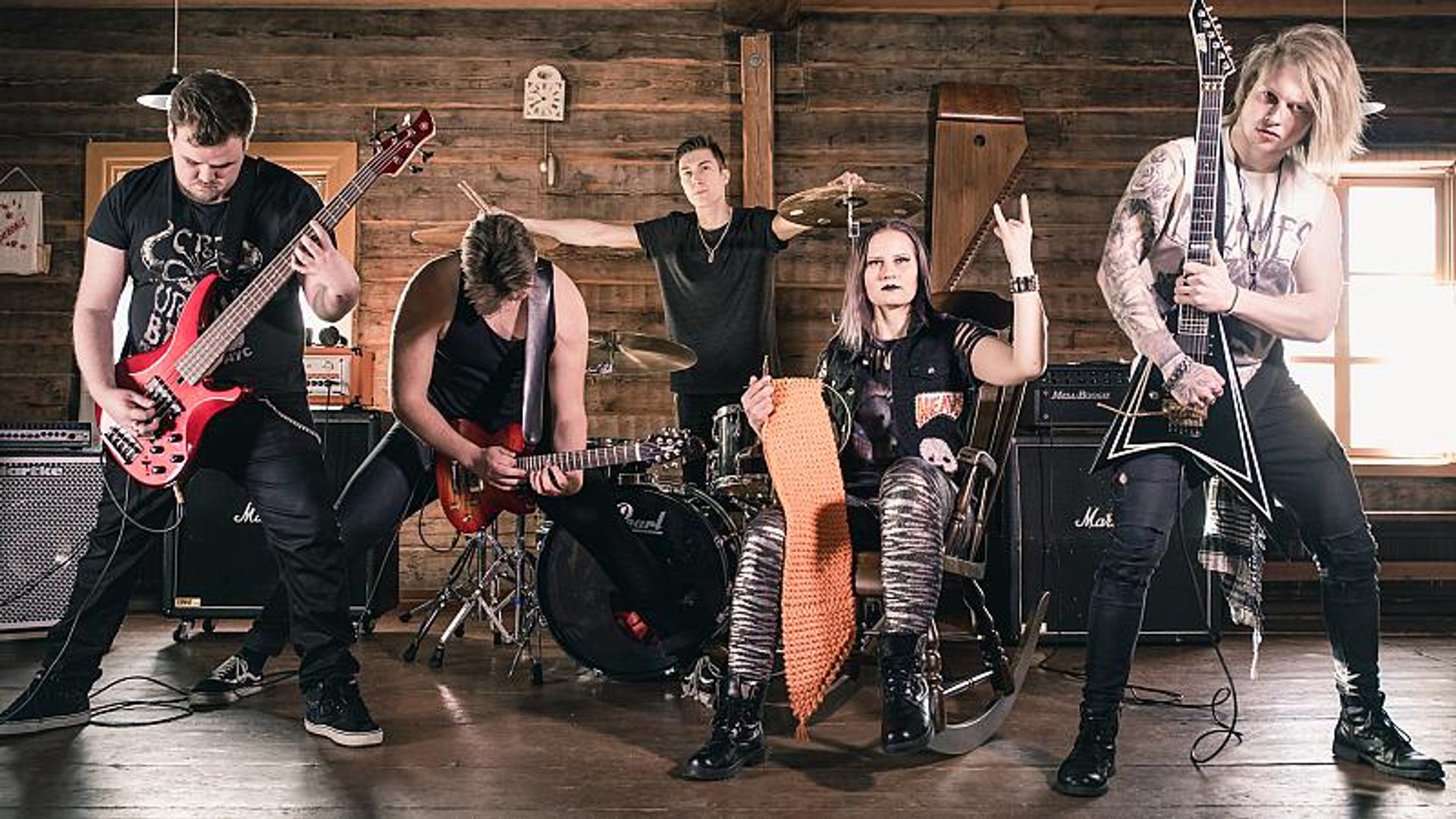 ⁣Watch: Heavy Metal Knitting World Championships from Finland