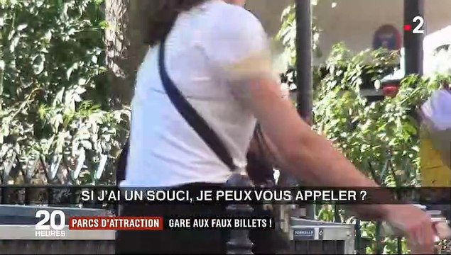 Arnaques: Pour tester la fiabilité des revendeurs de billets, un journaliste rachète des billets pour un parc d'attraction à un particulier