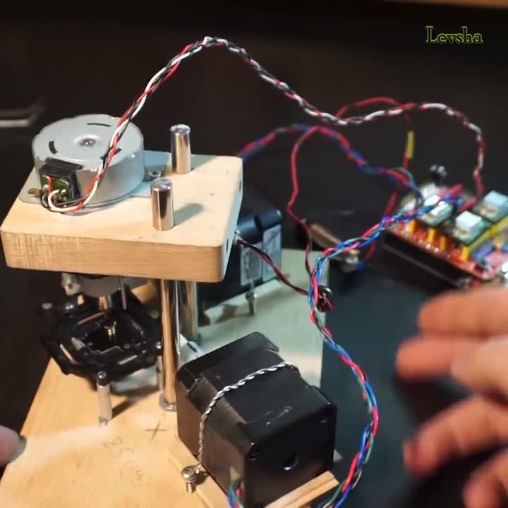 Making The Smallest CNC Engraving Machine For Rice