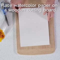 This Simple DIY Turns Fresh Flowers Into Beautiful Art