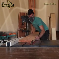 DIY Kitchen Island with Stained Shou Sugi Ban Tabletop