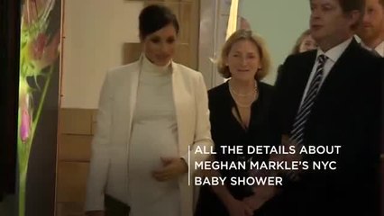 Inside Duchess Meghan's Baby Shower