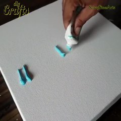 Very Cool and Easy Abstract Painting