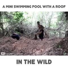 Build Mini Underground Swimming Pool