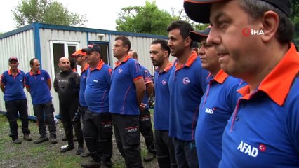 Sapanca Gölü'nde su üstü kurtarma tatbikatı gerçeği aratmadı