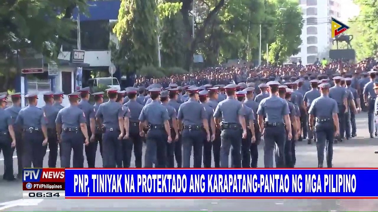 PNP, tiniyak na protektado ang karapatang-pantao ng mga Pilipino