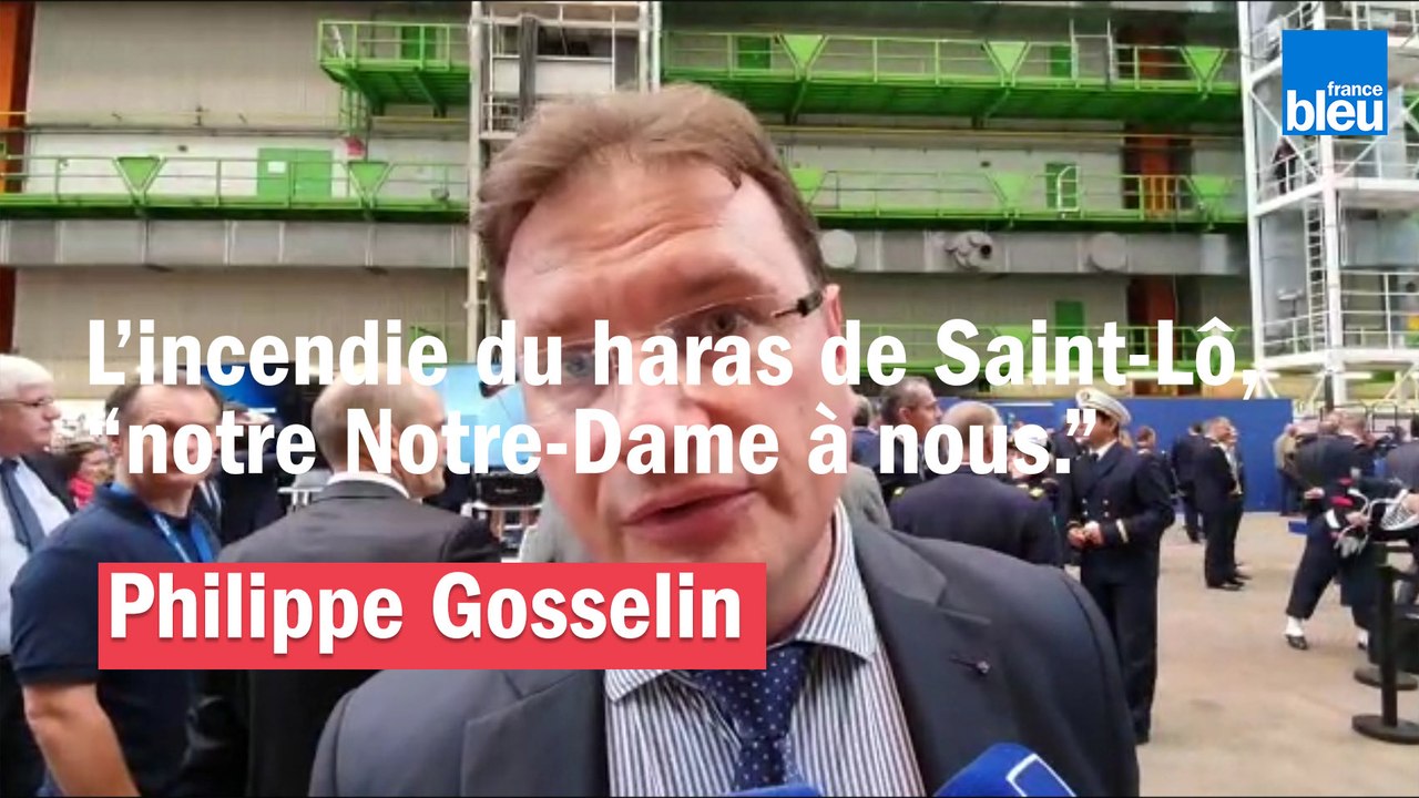 Incendie au Haras de Saint-Lô : "Au niveau de la force du symbole, c'est un peu notre "Notre-Dame" à nous"