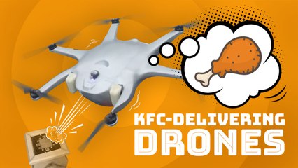 KFC makes drone deliveries in China