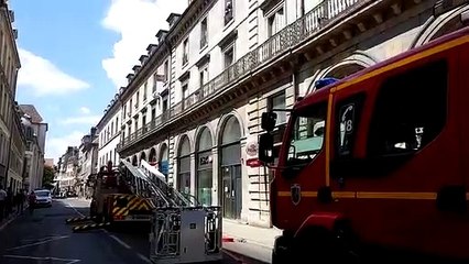 Incendie d'appartement rue de la République à Besançon