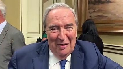 El expresidente socialista del Gobierno de Canarias, Jerónimo Saavedra, valora la investidura de Ángel Víctor Torres
