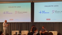 Ricky Rubio presenta el Proyecto Luca que apoya a niños con cáncer