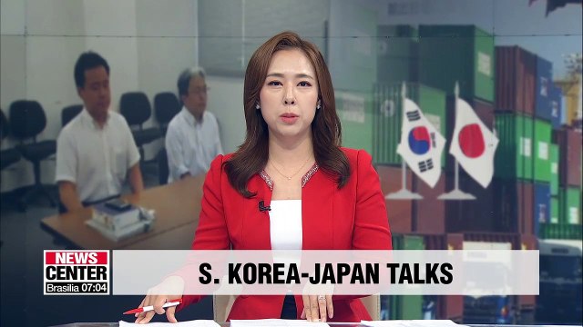 Officials from S. Korea and Japan sit down for talks over Tokyo's trade restrictions