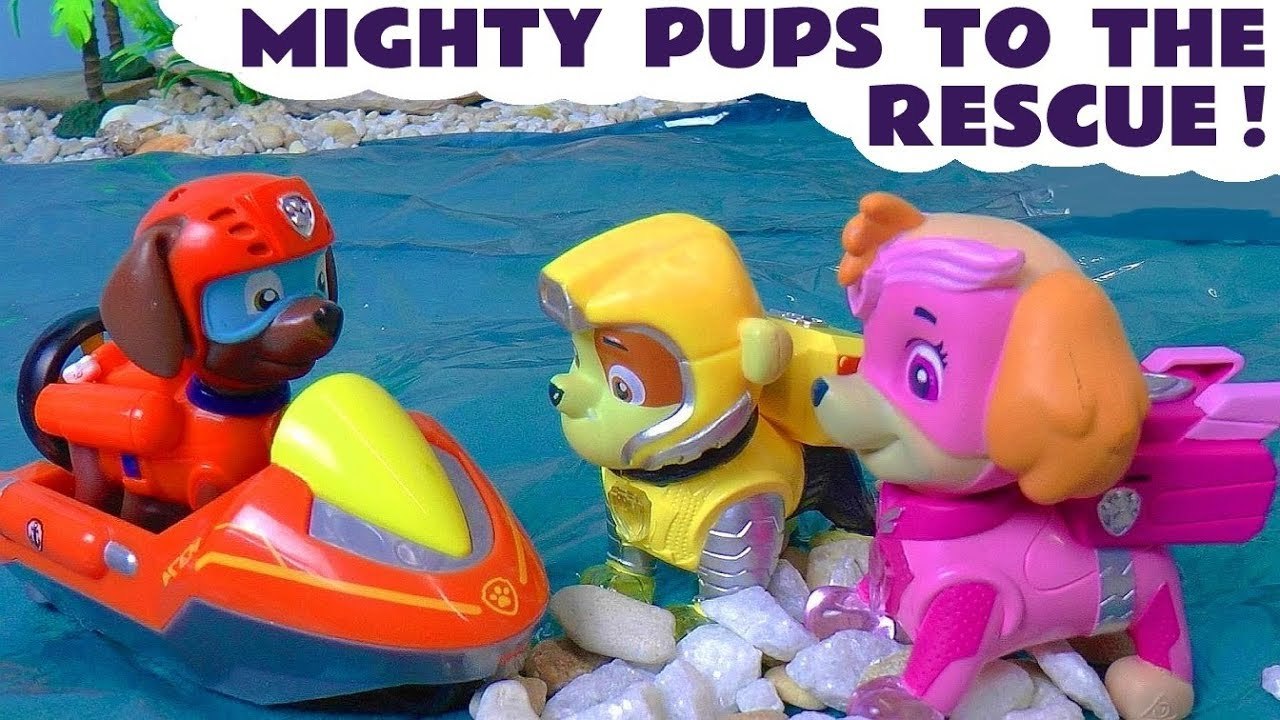 Paw Patrol Mighty Pups Robo Dog Rescue after Accident with Paw Patrol Mission Paw and the Funny Funlings in this Family Friendly Full Episode English Story for Kids