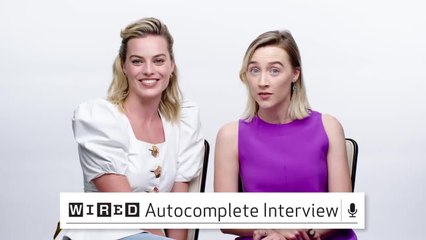 Margot Robbie & Saoirse Ronan Answer the Web's Most Searched Questions