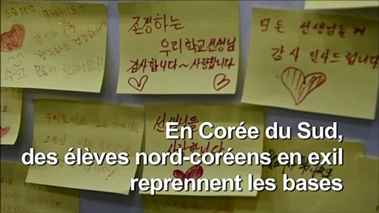 En Corée du Sud, la "rééducation" des élèves nord-coréens