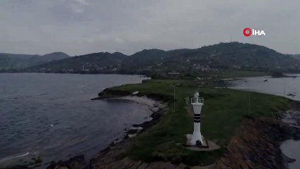 Karadeniz’in Altın Postu Doğal Sit Alanı Yason Burnu Havadan Görüntülendi