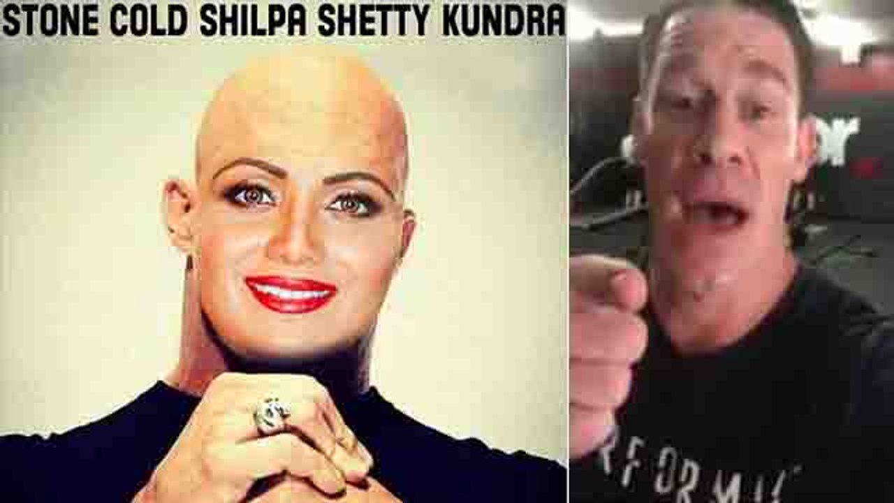 Shilpa Shetty receives funny photo from John Cena on Instagram; Check out | FilmiBeat