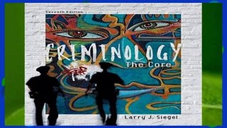 [BEST SELLING]  Criminology: The Core