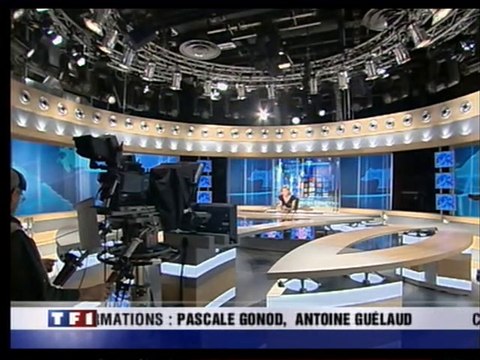 TF1 - 27 Août 2006 - Jingle pub, JT 20H (Claire Chazal)