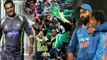 Pakistani cricketers happy : இந்தியாவின் தோல்வியை கொண்டாடும் பாகிஸ்தான் முன்னாள் வீரர்கள்- வீடியோ