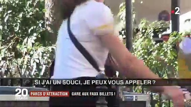 Arnaques : Pour tester la fiabilité des revendeurs de billets, un journaliste rachète des billets pour un parc d'attraction à un particulier