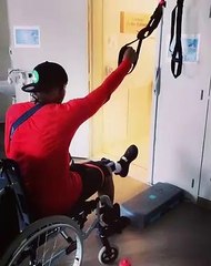 Paralysé depuis son accident de moto, Supa Ced fait ses premiers mouvements