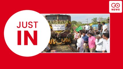 Water Train Arrives In Chennai