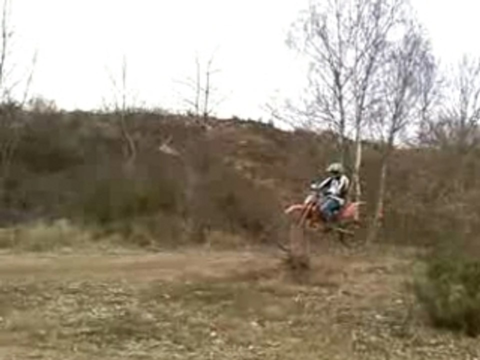 moto cross 250 et 450 ktm
