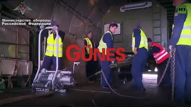 Rusya Savunma Bakanlığı, Türkiye'ye teslim edilen S-400'lerin yola çıkma anlarını paylaştı