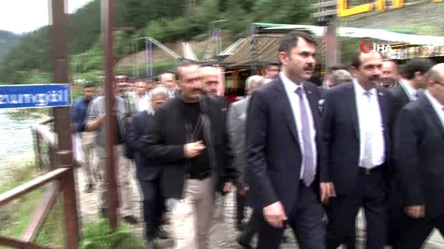 Bakan Kurum: Tıpkı Ayder gibi Uzungöl de dönüşecek