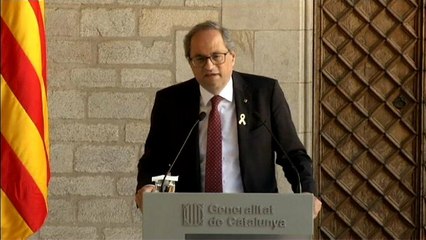 Download Video: El presidente independentista catalán será juzgado por desobediencia por los lazos amarillos