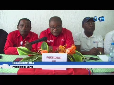 RTG/Point de presse des membres du Congrès agent Public et Prive de l’Etat CAPPE