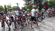 SPOR Ömer Halisdemir 3. Ulusal Bisiklet Turu'nun Afyonkarahisar-Konya etabı başladı