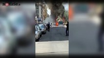 Roma, l'ennesimo bus in fiamme: paura su via Appia Nuova | Notizie.it