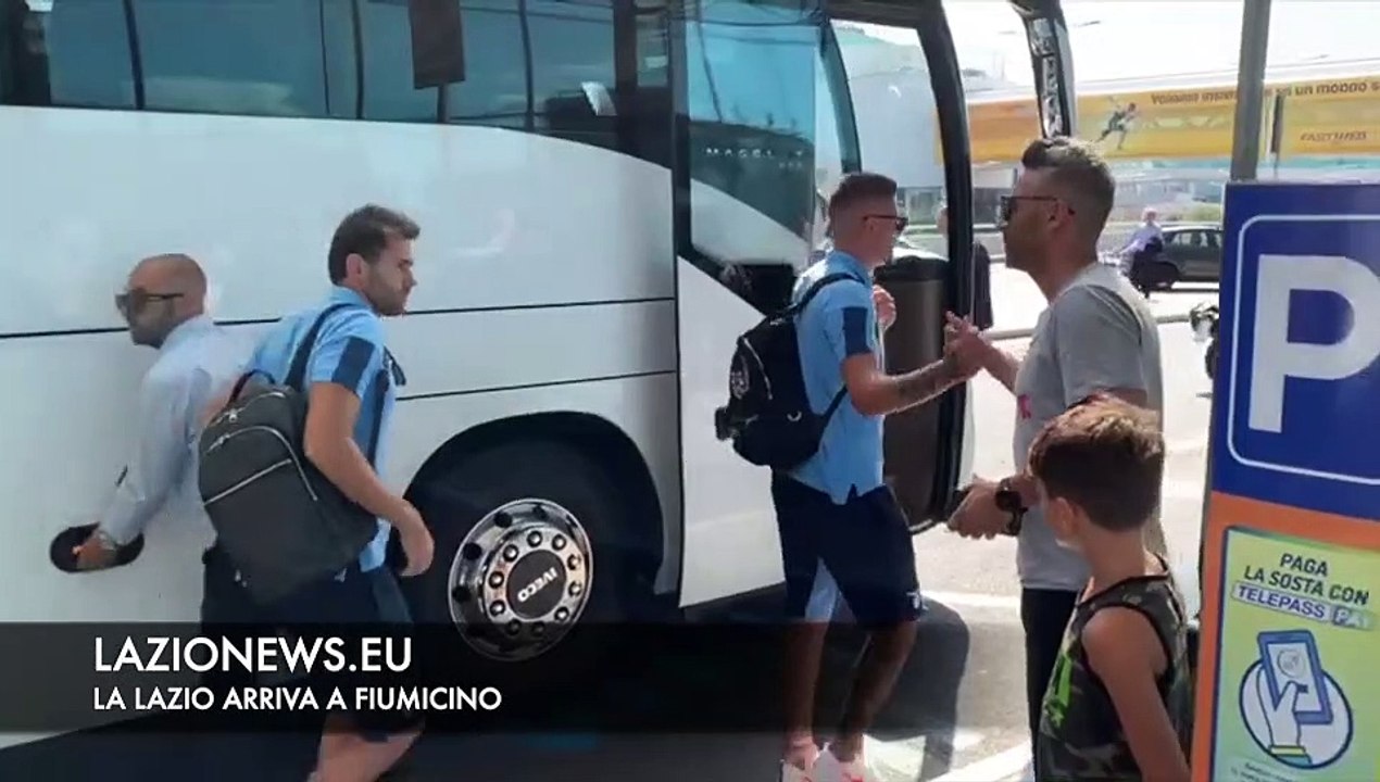 Fiumicino, la Lazio parte per Auronzo