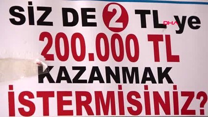 Kazıkazan'dan 200 bin TL'lik büyük ikramiye Antalya'ya çıktı