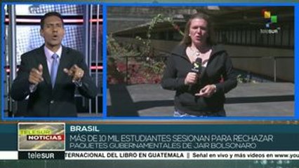 Brasil: estudiantes sesionan para rechazar medidas del gobierno