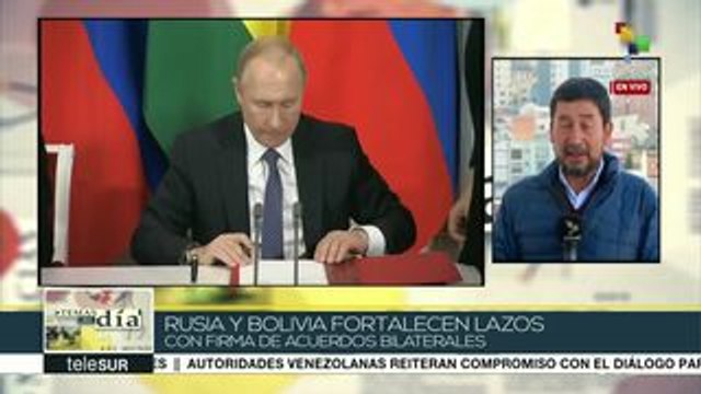 Rusia y Bolivia fortalecen cooperación con nuevos acuerdos comerciales