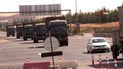 Zırhlı araç sevkiyatının ardından mühimmat sevkiyatına başlandı