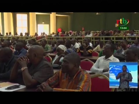 RTB/Rencontre des jeunes en prélude au 8ème forum national des jeunes en présence du conseilleur technique du Ministre en charge de la jeunesse