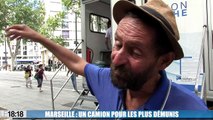 Marseille : un camion douche pour les plus démunis