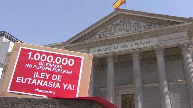 Más de un millón de firmas para pedir la despenalización de la eutanasia