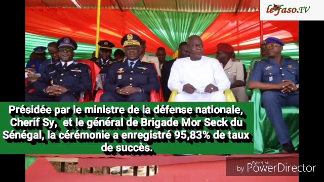 Institut supérieur d’études de protection civile 23 stagiaires reçoivent leurs diplômes d’officiers sapeurs-pompiers