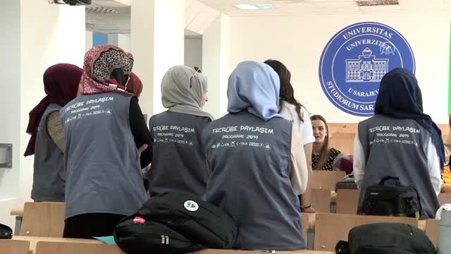Türk ve Bosnalı öğrenciler tecrübelerini paylaşıyor