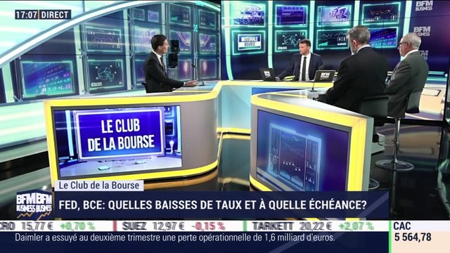 Le Club de la Bourse: Philippe Forni, Vincent Lequertier, Alain du Brusle et Sabrina Quagliozzi, - 12/07