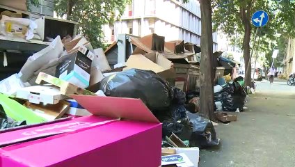 A Rome, les rues jonchées d'ordures font craindre une crise sanitaire