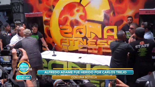 ¡El botellazo de Carlos Trejo dejó a Adame a punto de perder el ojo! | Venga La Alegría