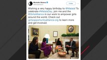 Michelle Obama Wishes Malala Yousafzai A Happy Birthday