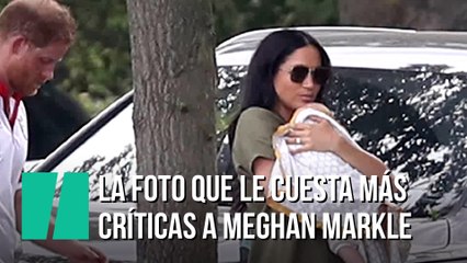 La foto que le está costando un disgusto a Meghan Markle
