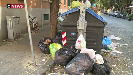 Rome croule sous des tonnes de déchets